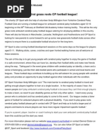 Download CP Sport Press Release by Cerebral Palsy Sport SN81955784 doc pdf