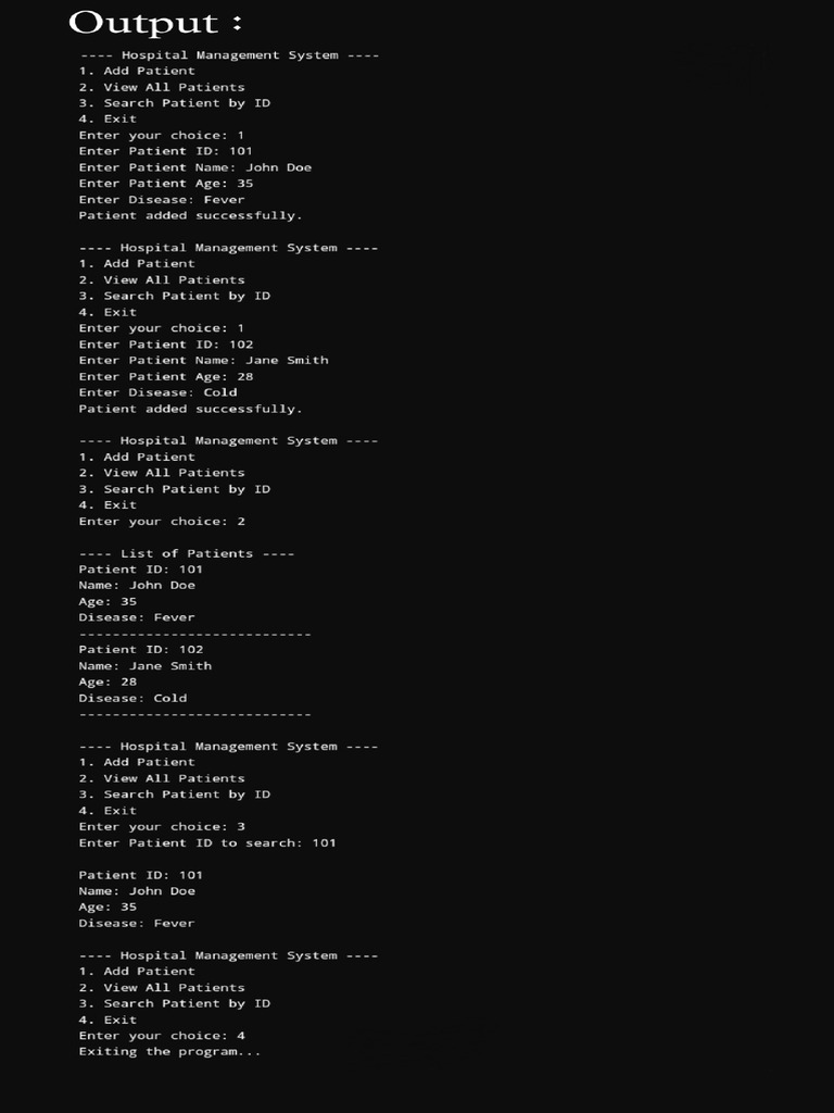Update Output | PDF