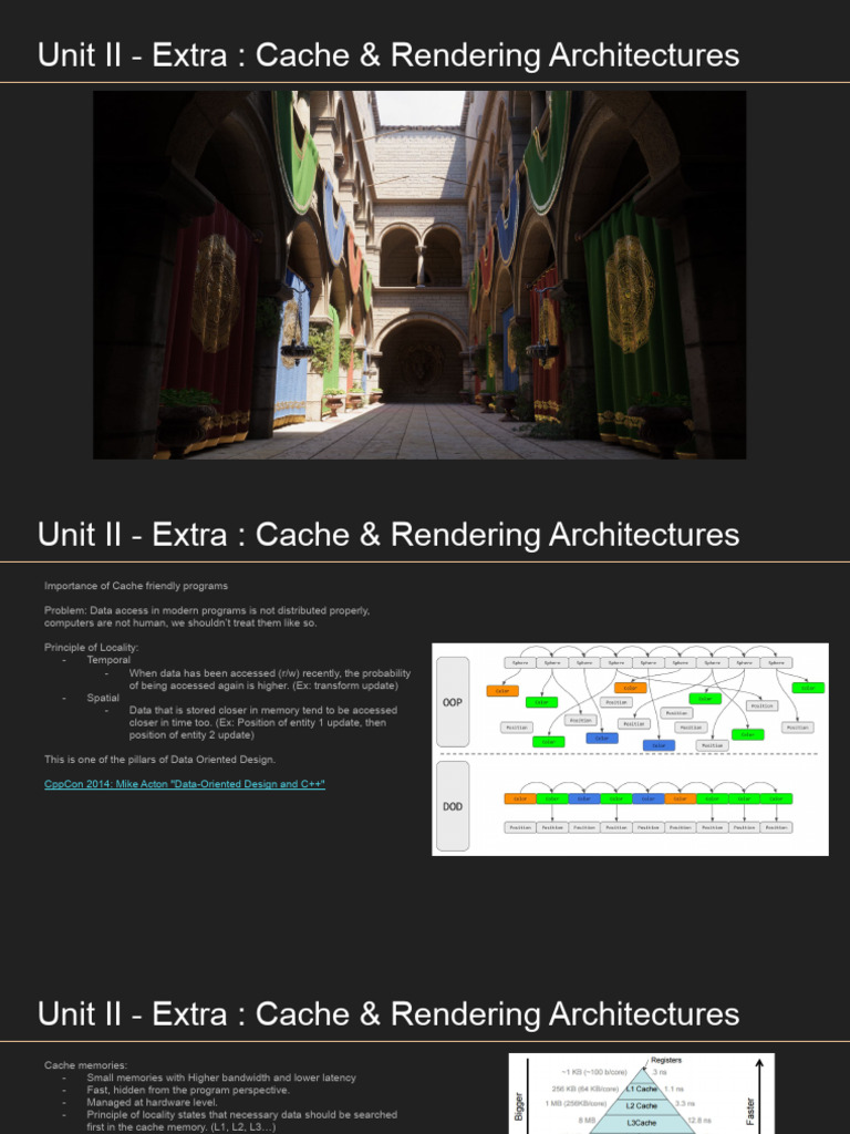 Rendering & Cache for Developers | PDF | Cpu Cache | Rendering ...