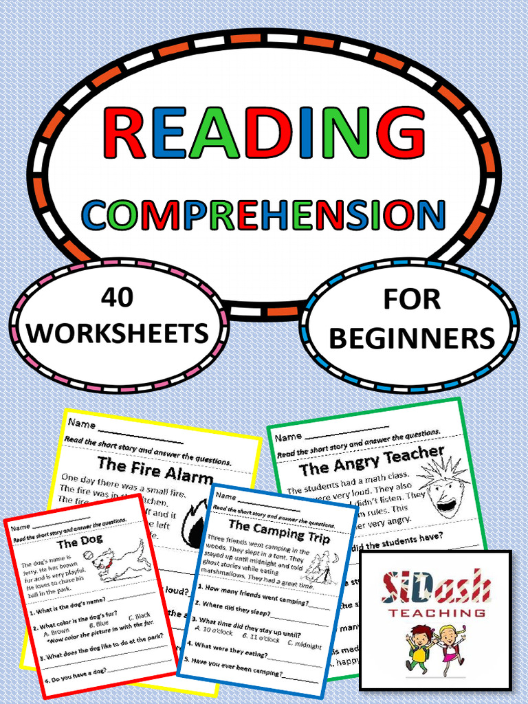 Beginner Reading Comprehension Worksheets | PDF