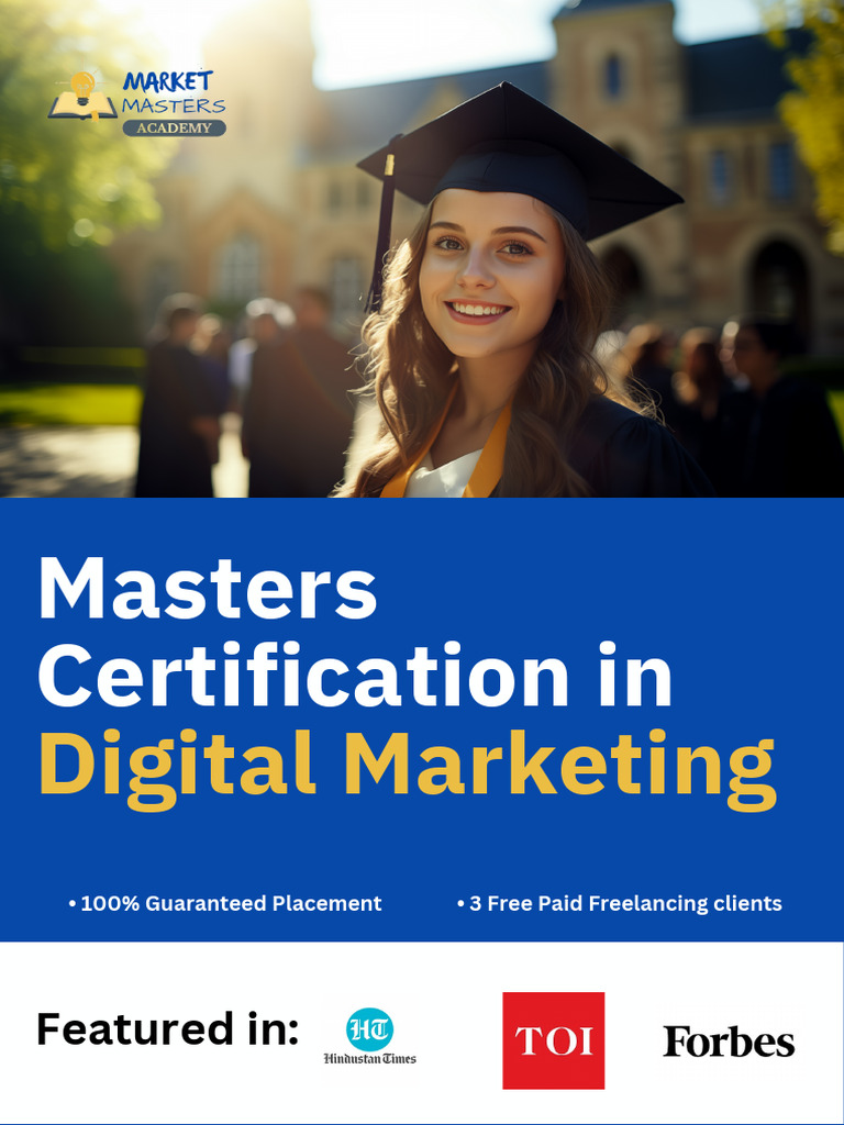 Master in digital marketing 4 months program pdf social media