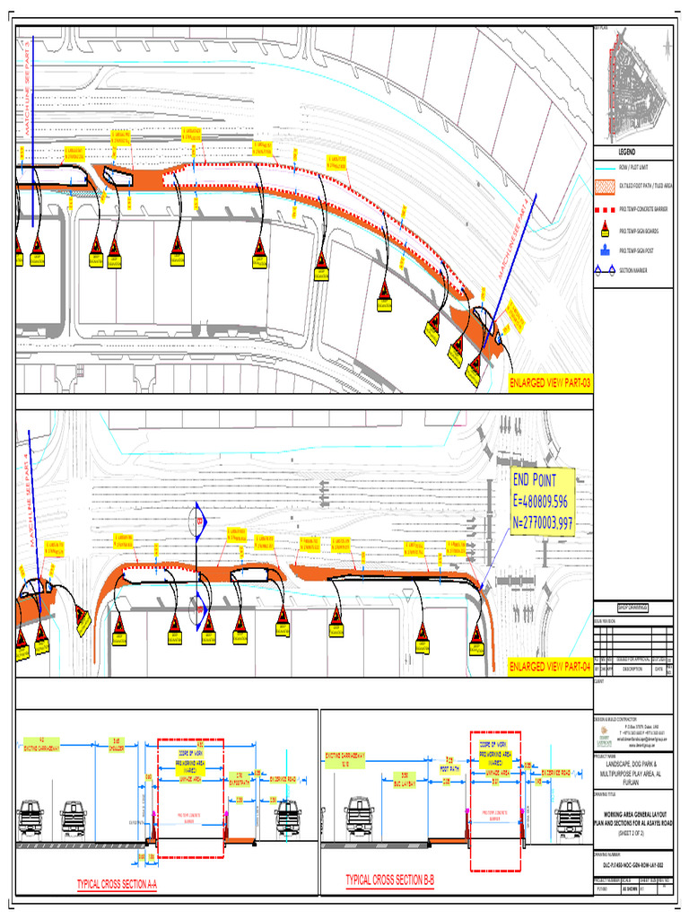 Dlc Pj1450 Noc Gen Row Lay 001 (General Layout) (Sheet 2 of 2) 01 | PDF