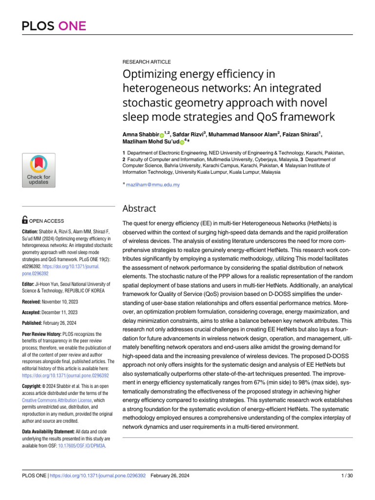 Optimizing Energy Efficiency in Heterogeneous Networks An 52c2qag2e5 ...