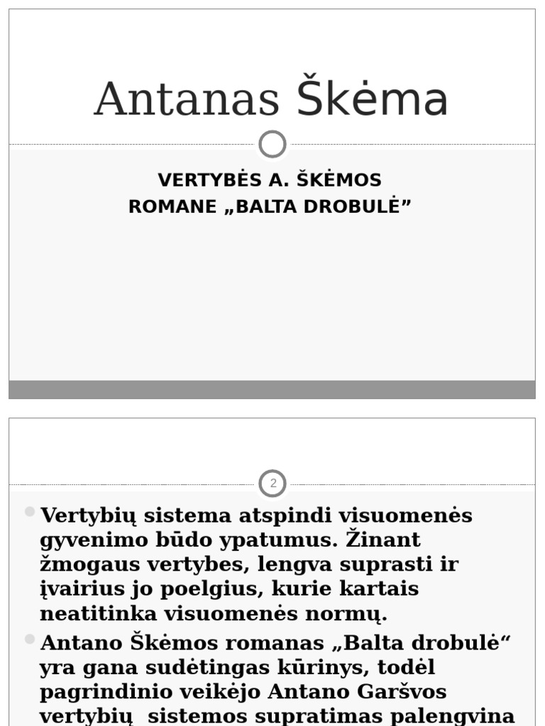 12 Škėma Vertybės-romane-Balta-drobulė | PDF