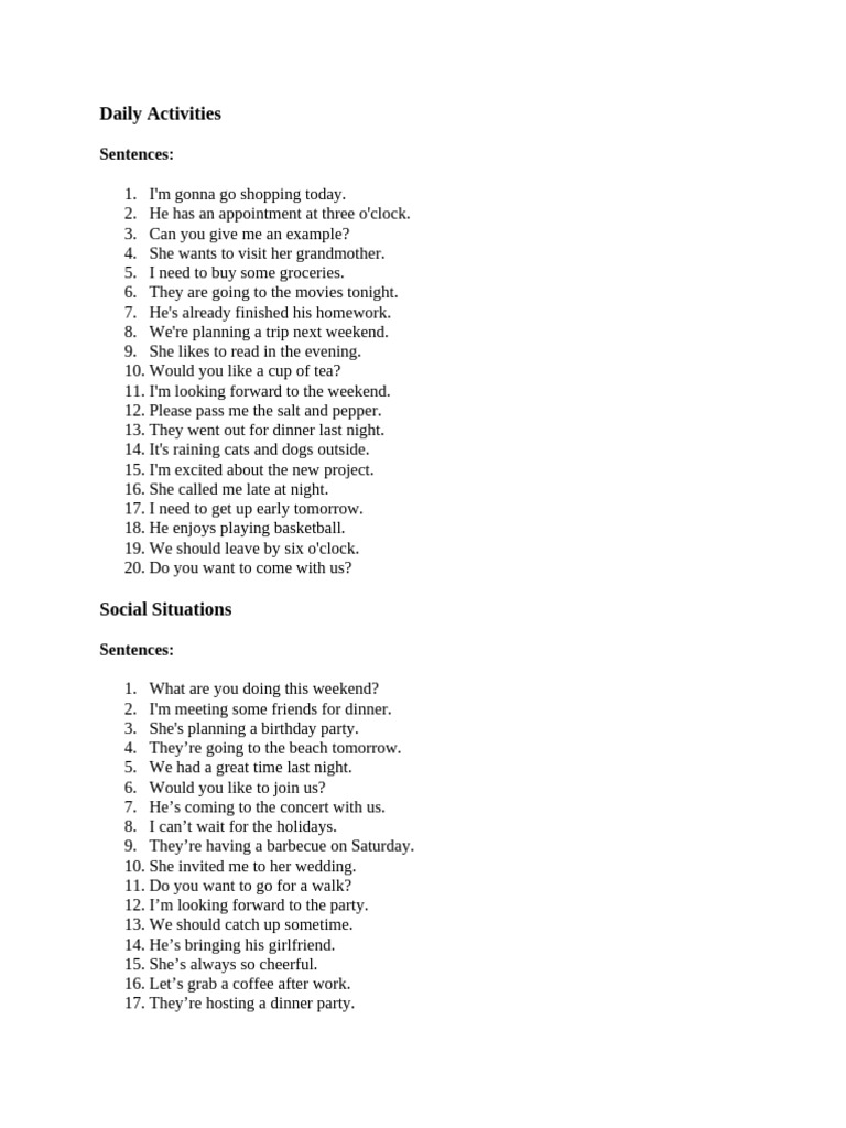 Good Lip Reading Sentences