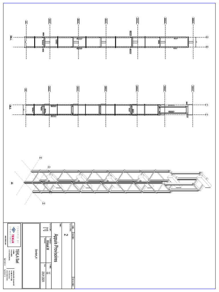 Plan D'ensemble Appuis Provisoires Rev - 02 | PDF