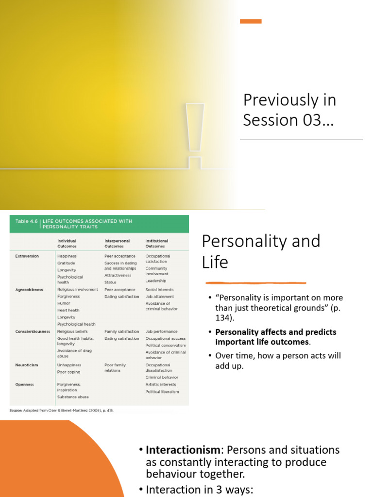 Psychology of Personality | PDF | Extraversion And Introversion | Dark ...