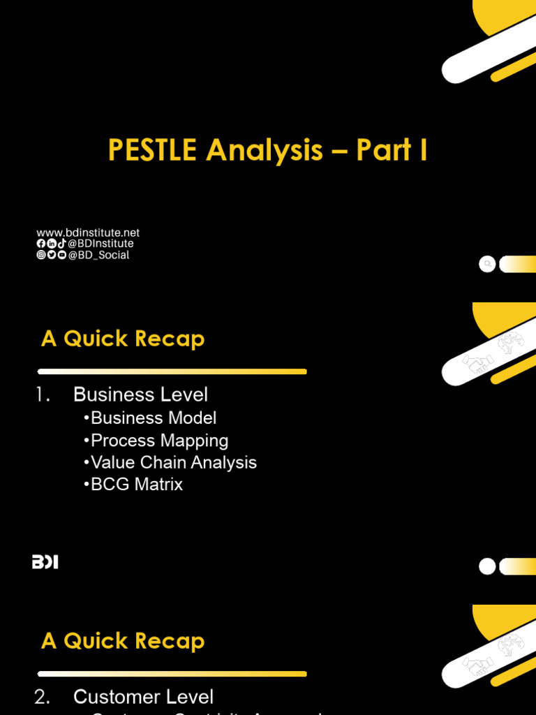 Comprehensive PESTLE Analysis Guide | PDF