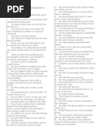 Sakinorva Cognitive Function Test | PDF | Thought | Cognitive Psychology