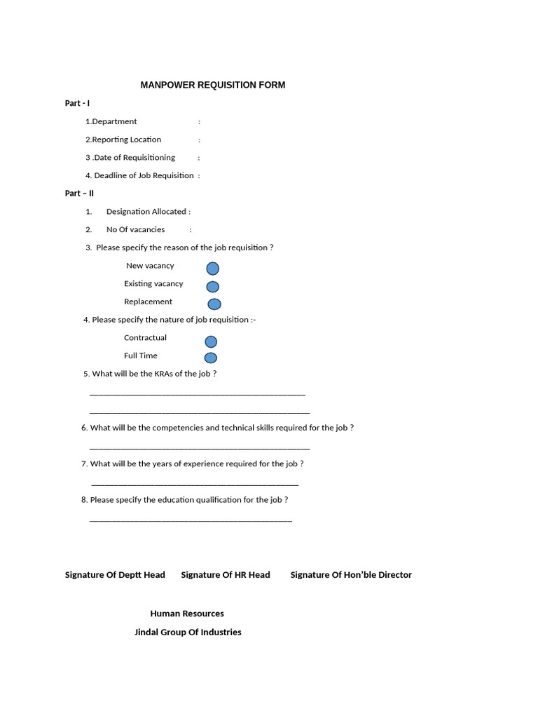 Improved form job | PDF