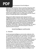 Israeli Intelligence and Security