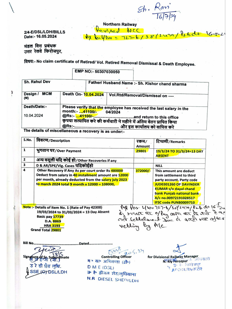 Rahul Dev NCC | PDF