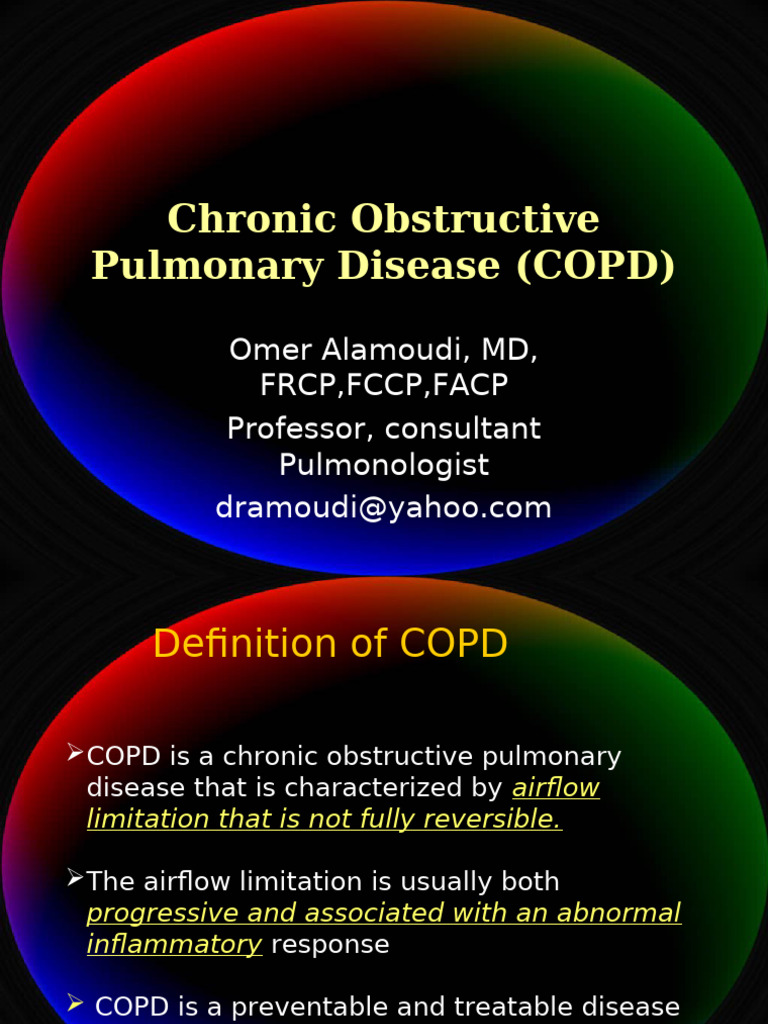 Understanding Chronic Obstructive Pulmonary Disease | PDF | Chronic ...