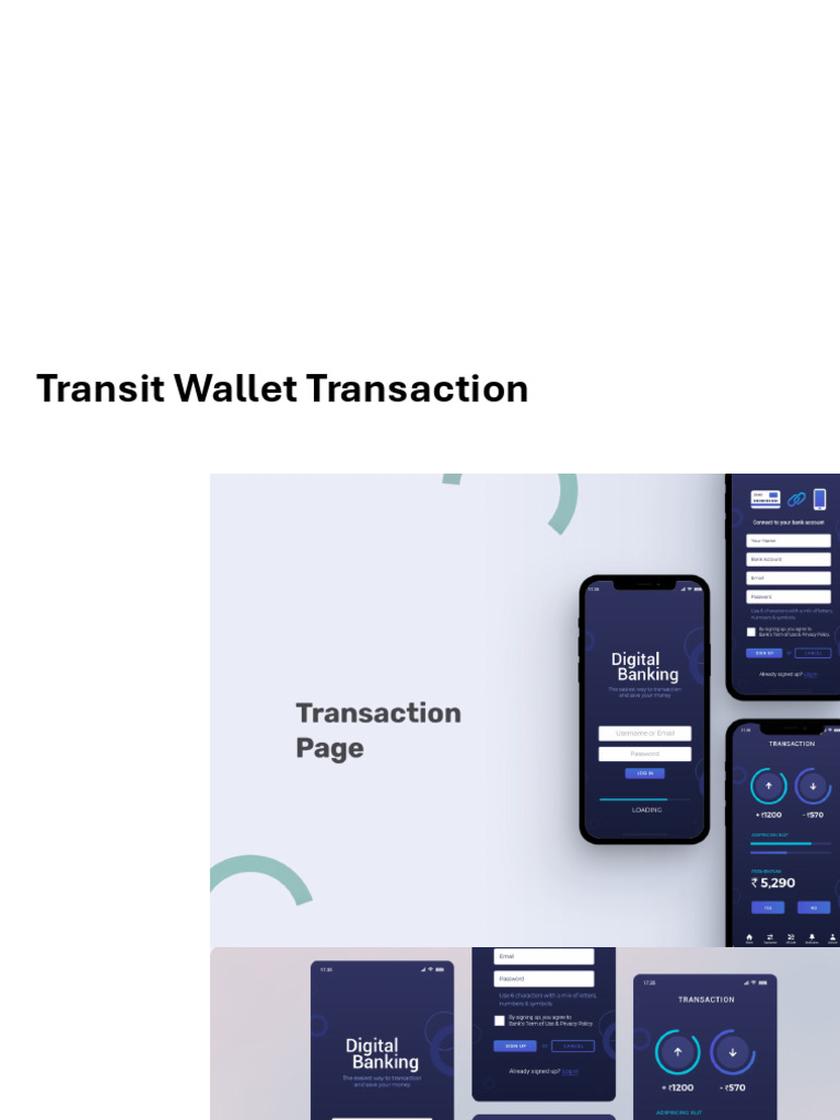 Transit Wallet Transaction | PDF