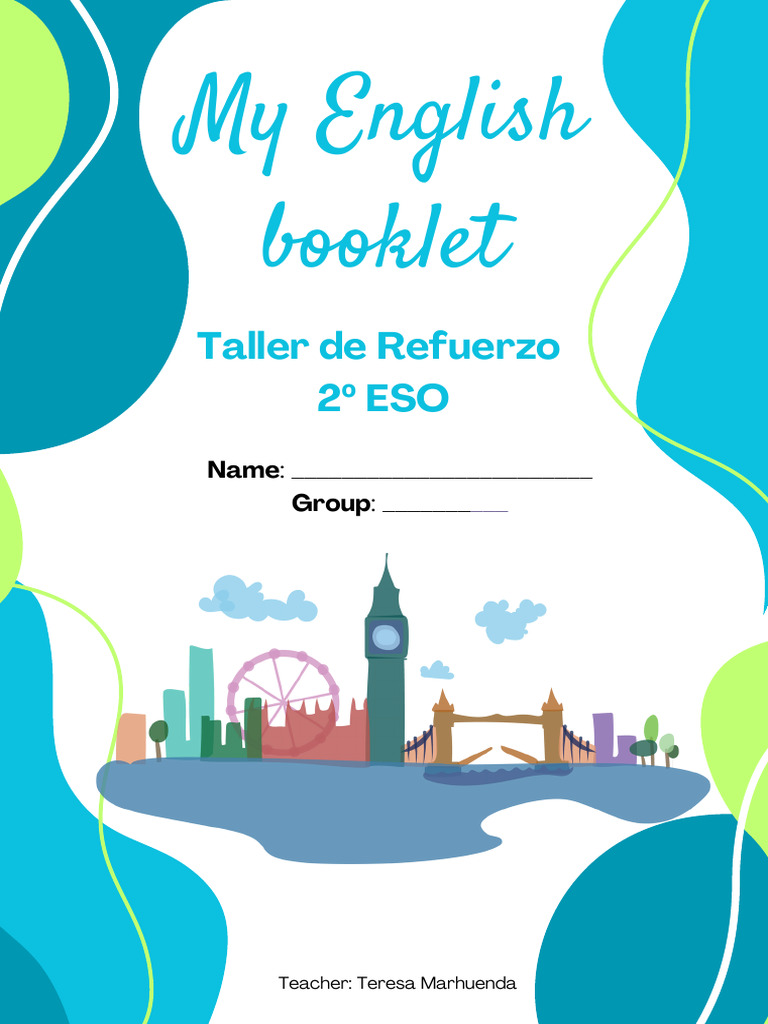 My English Booklet 2nd ESO | PDF | Adjective | Linguistics
