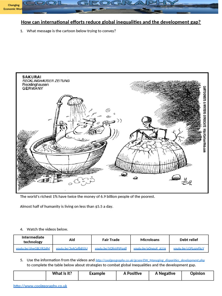 Understanding the Development Gap | PDF