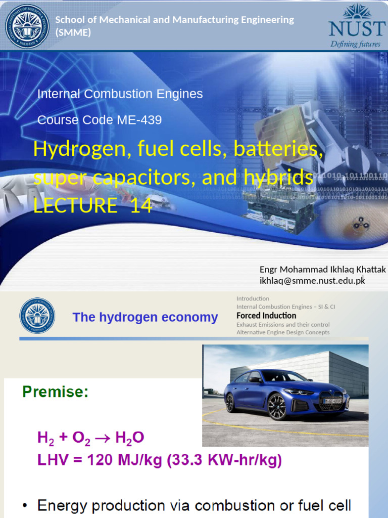 Internal Combustion Engines and Alternatives | PDF | Engines | Internal ...