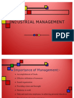 Unit-1 (Industrial Management) )