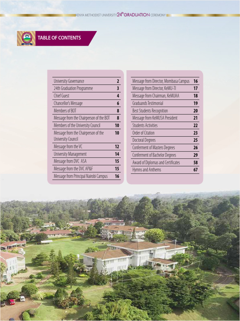 Kemu 2024 Graduation Booklet | PDF | Mindset | Learning