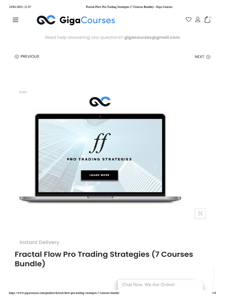 Fractal Flow Pro Trading Strategies (7 Courses Bundle) - Giga Courses | PDF  | Economics | Knowledge