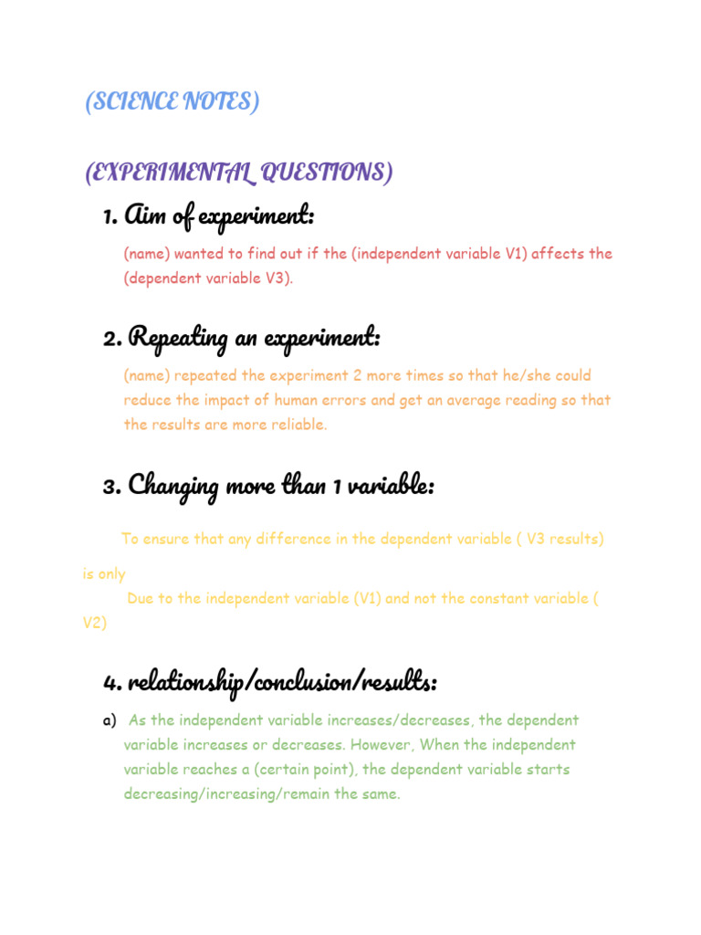 Science Experiment and Environmental Impact | PDF | Respiratory System ...