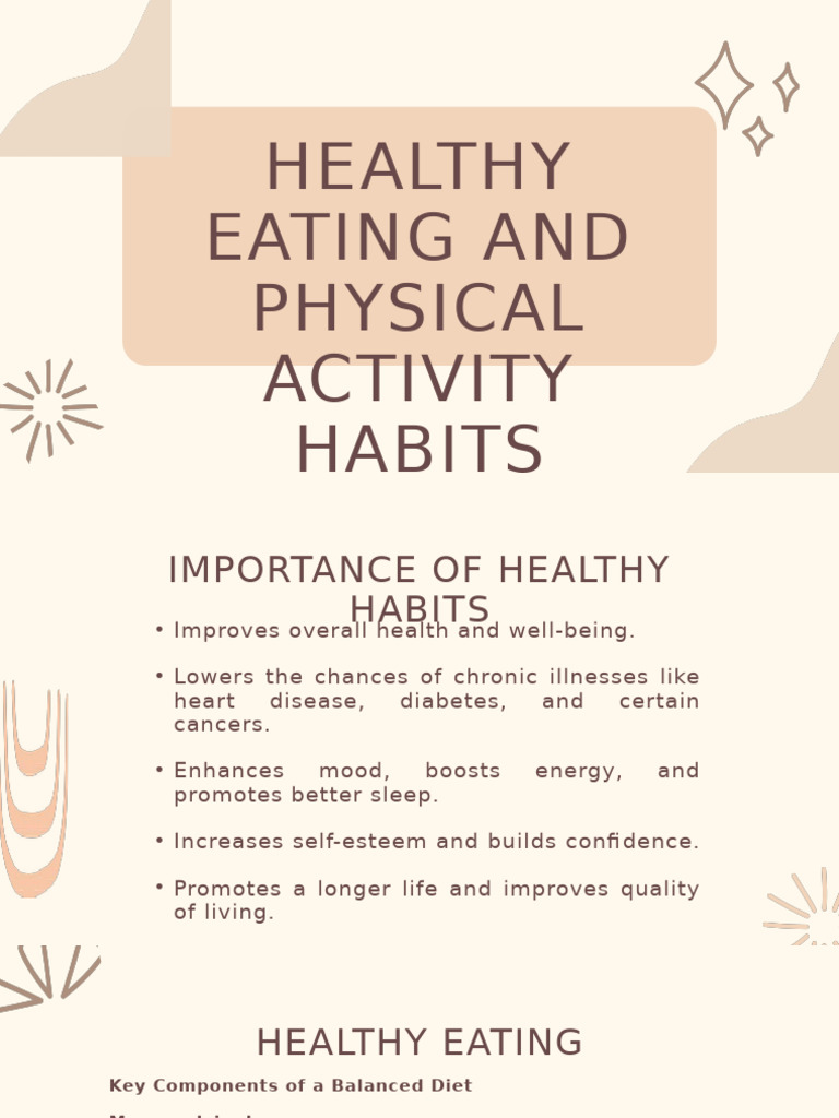 Healthy Eating and Physical Activity Habits - 20241219 - 092443 - 0000 ...