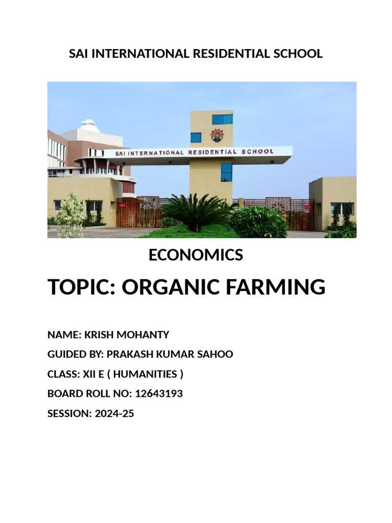 Krish Mohanty - Project Eco | PDF