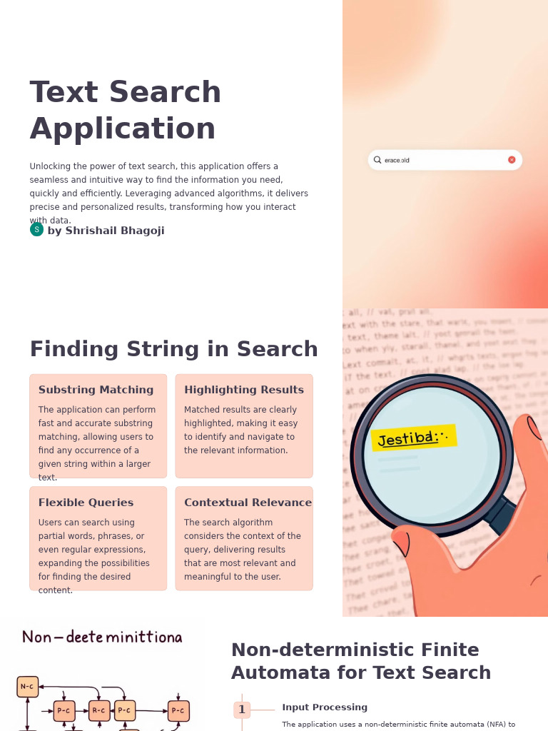 Advanced Text Search Application Guide | PDF | Information Science ...