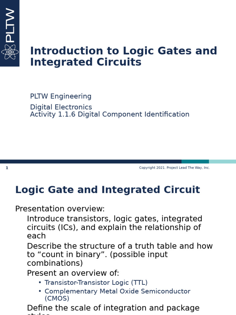 De 116 Component Identification Digital | PDF | Logic Gate | Integrated ...