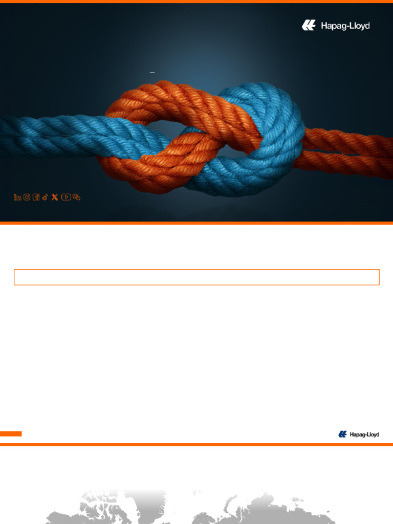 Hapag-Lloyd's 2025 Trade Network | PDF | Port | Asia