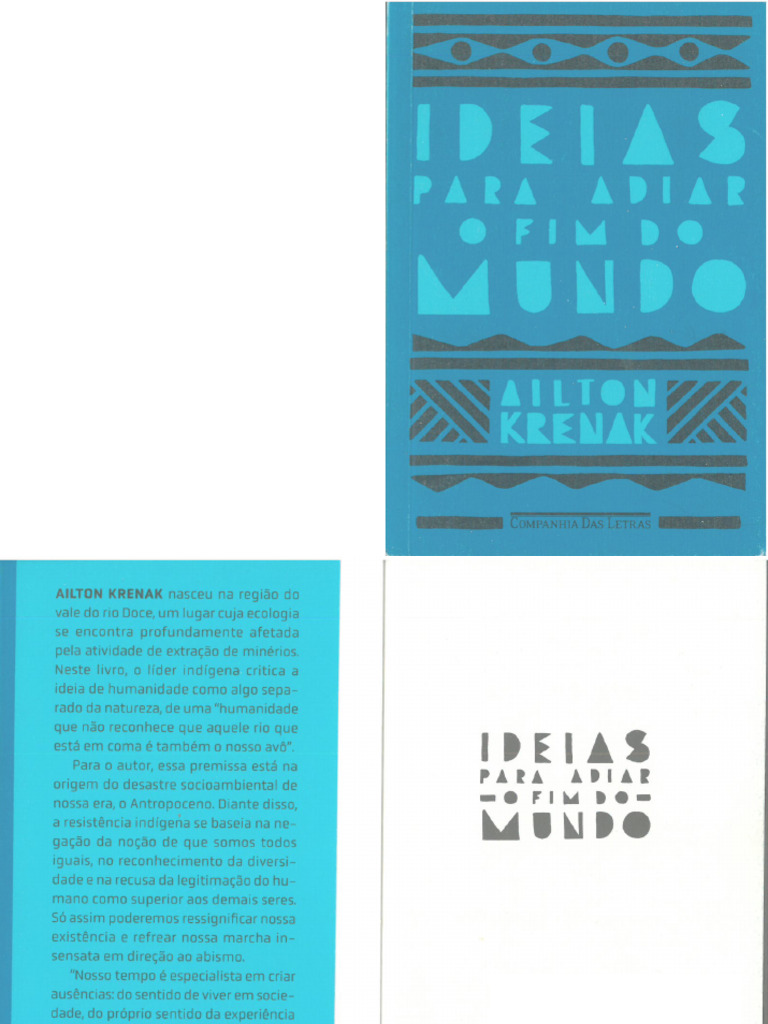 Ideias para Adiar o Fim Do Mundo | PDF