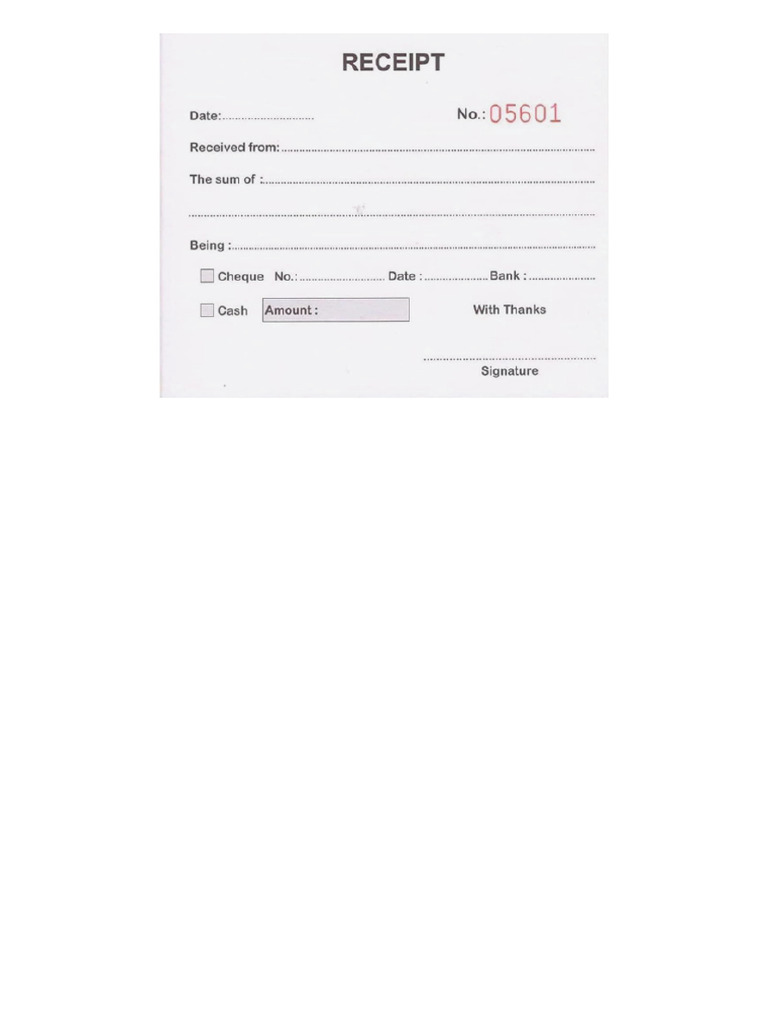 Updated Receipt | PDF