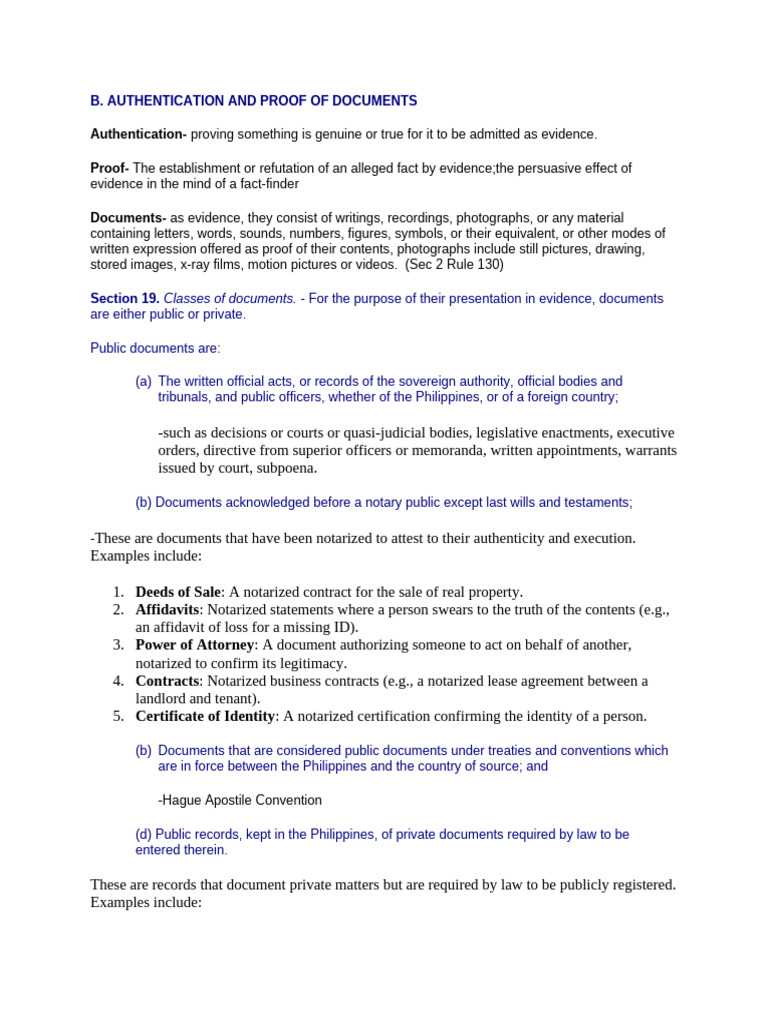 Proof of Document Authentication | PDF | Notary Public | Evidence (Law)