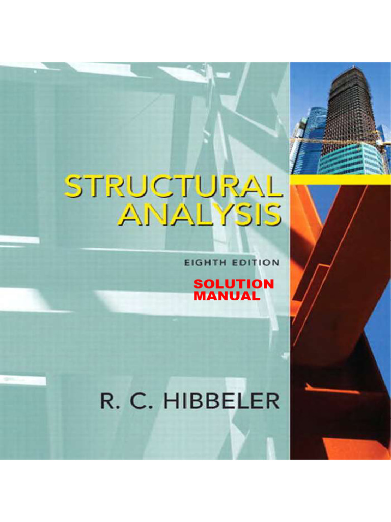 Solution Manual-Hibbeler, R. C. Structural Analysis. 8th Edition ...