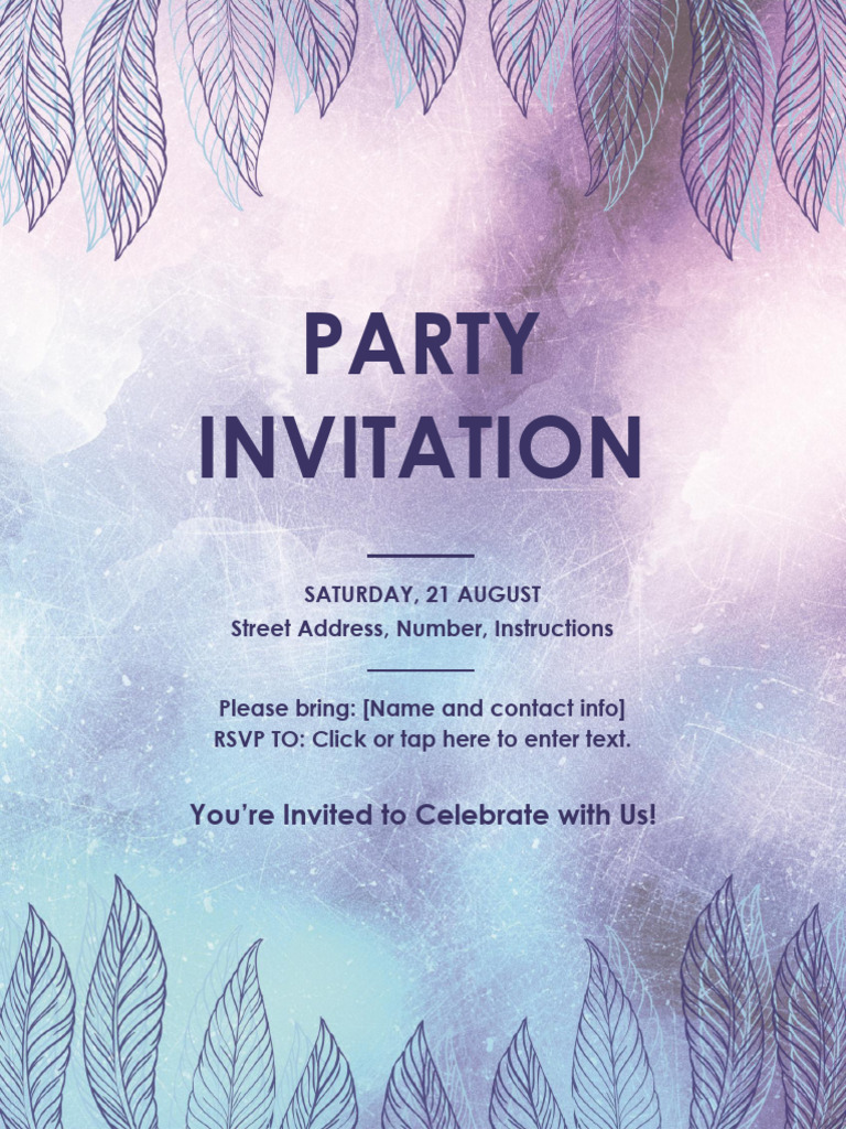 PARTY INVITATION | PDF