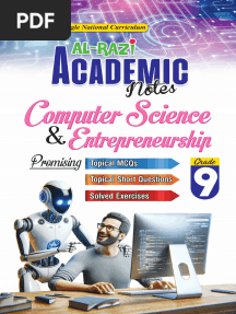 Al-Razi Academic Notes Computer Science & Entrepreneurship