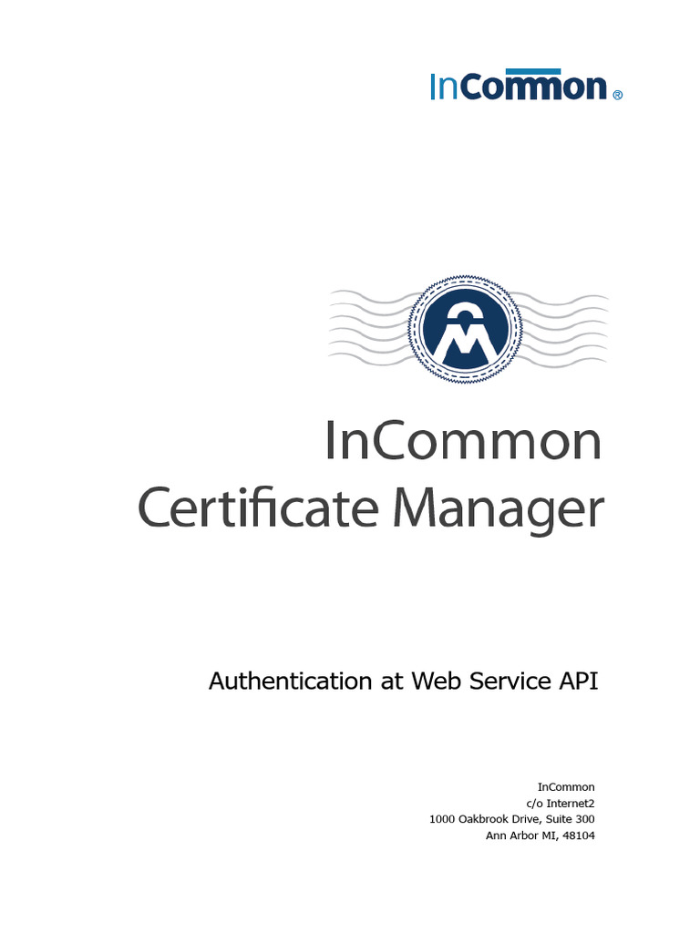 Authentication at Web Service API - 190118 - 171604 | PDF | Web Service ...