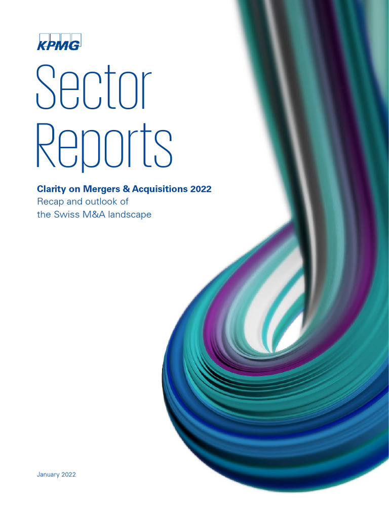 Clarity On Ma Sector Reports 2022 | PDF | Mergers And Acquisitions | Ubs