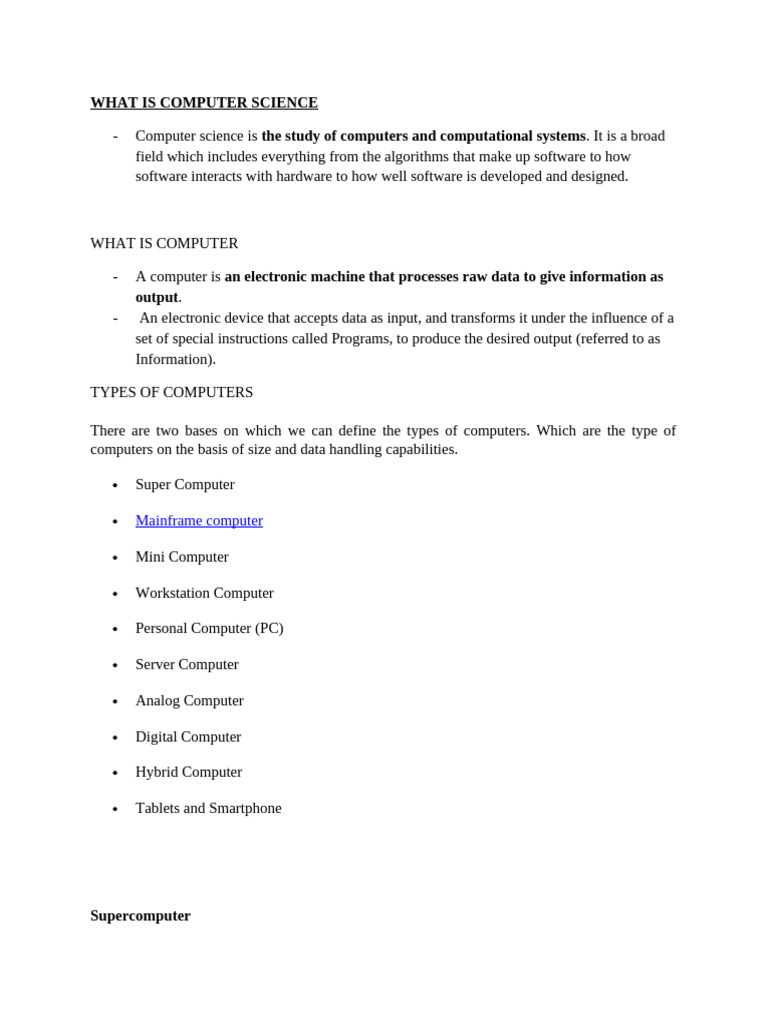 what-is-computer-science-pdf-personal-computers-supercomputer