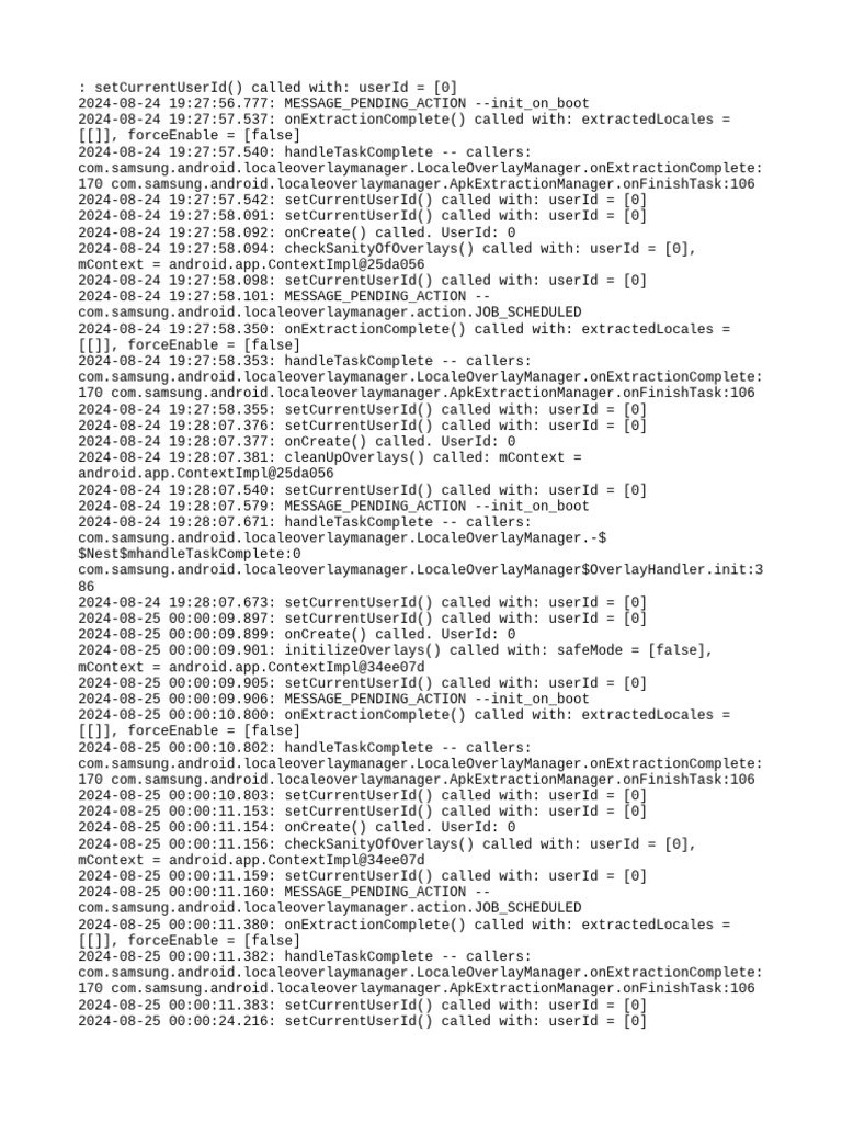 Lom Log | PDF | Android (Robot) | Mobile Linux
