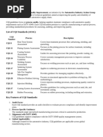 VDA Volume 2 PPA Trigger Matrix | PDF | Specification (Technical ...