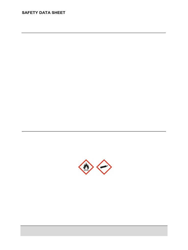 Butane Safety Data Sheet Overview | PDF | Occupational Safety And Health