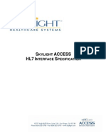 ACCESS ADT HL7 Specifications v1!1!07