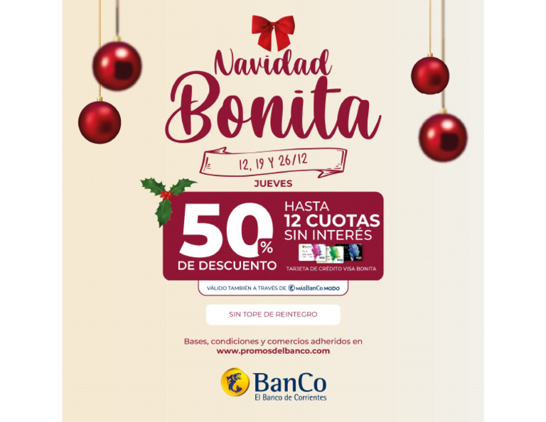 Promo Navidad Bonita 2024 | PDF