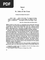 John of The Cross and The Cognitive V Allj'E of Mysticism | PDF
