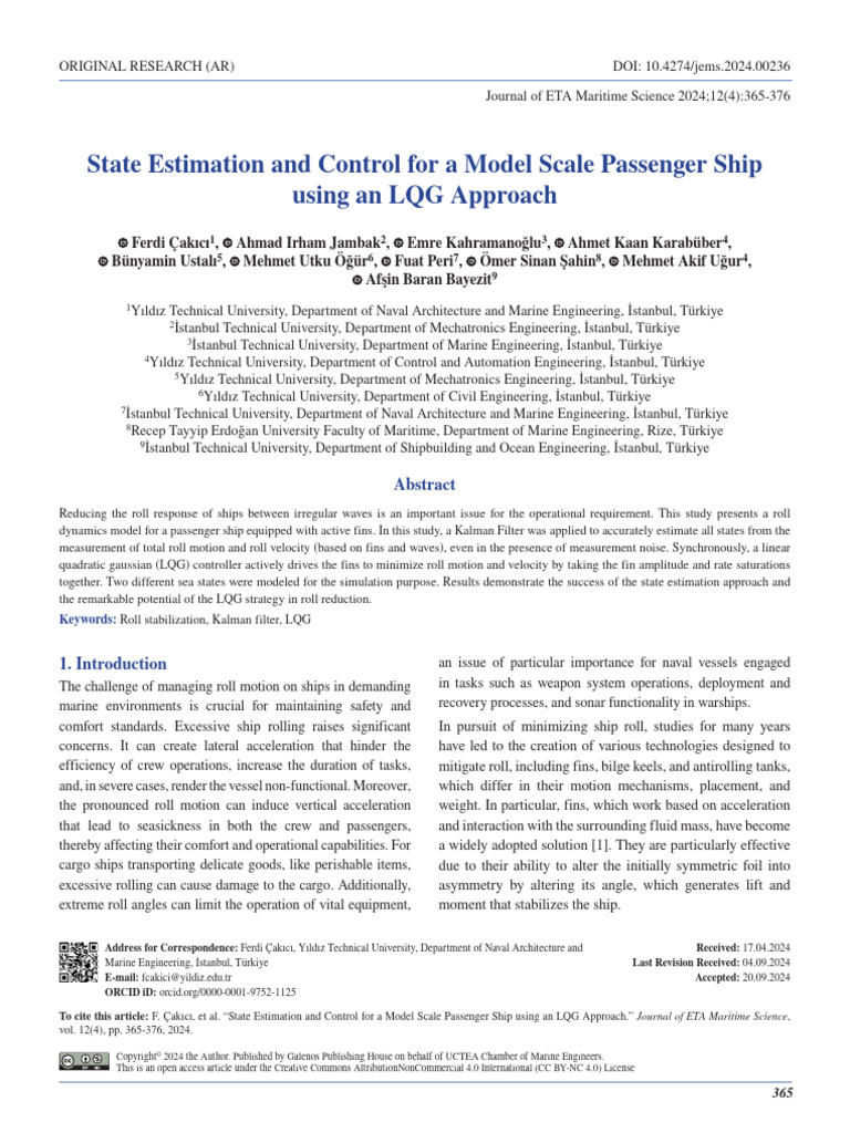 Jems 12 4 365 376 250114 215515 | PDF | Mechanics | Applied Mathematics