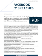 Basic Facebook Privacy Breaches 2011