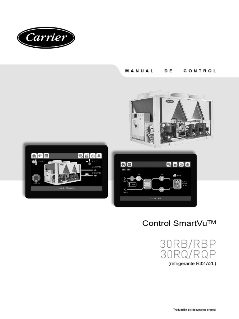 CONTROL 05 2024 30RB RBP 30RQ RQP 165R 1040R SmartVu | PDF | Presión ...