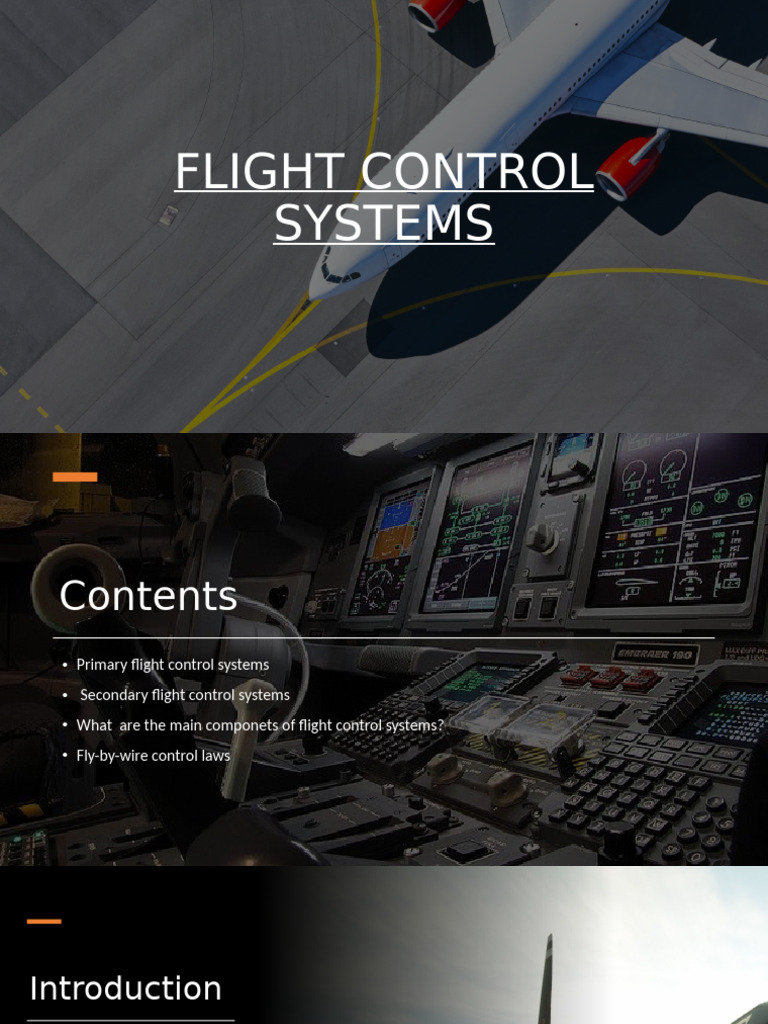 Flight Control Systems Guide | PDF | Flight Control Surfaces | Aircraft ...