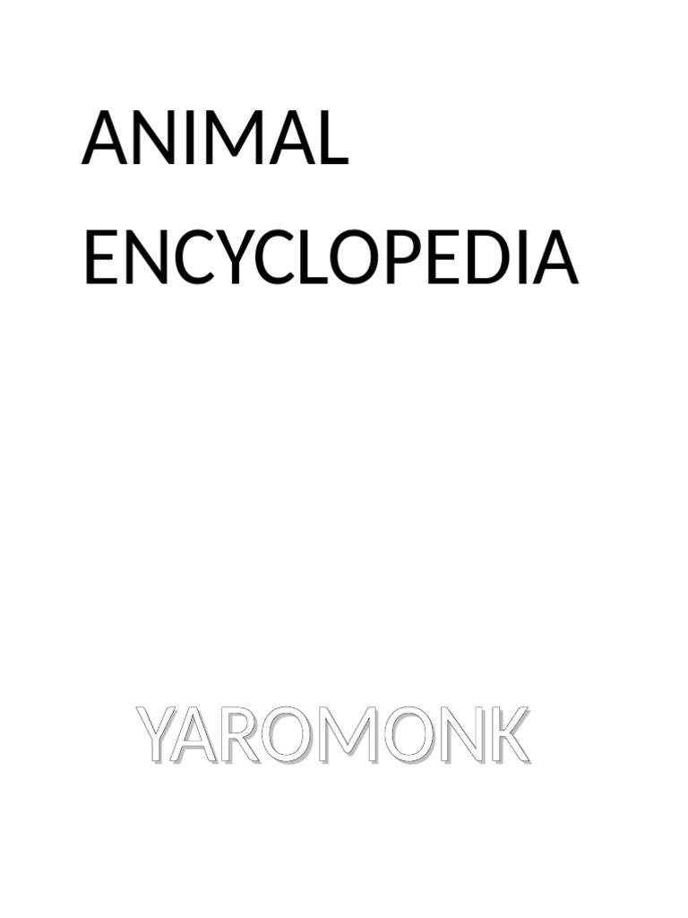 ANIMAL ENCYCLOPEDIA WEBSITE visual data 6